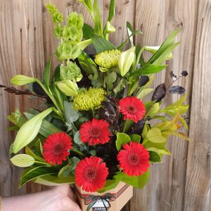 Medium Christmas Box Arrangement